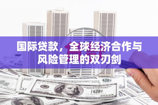 辛集国际贷款，全球经济合作与风险管理的双刃剑
