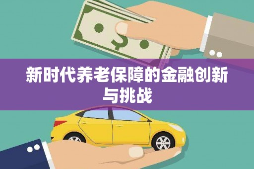 辛集新时代养老保障的金融创新与挑战