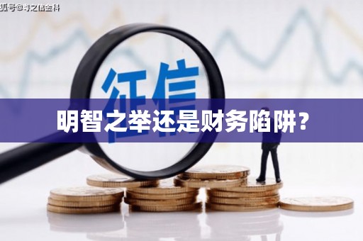 辛集明智之举还是财务陷阱？