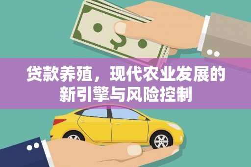 辛集贷款养殖，现代农业发展的新引擎与风险控制