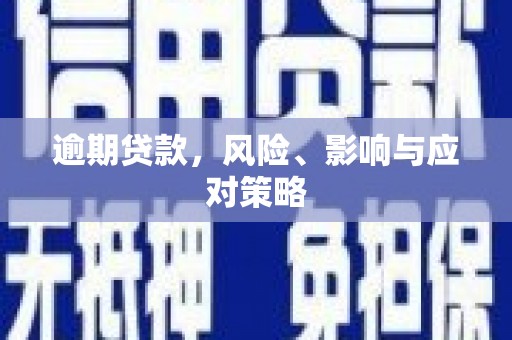 辛集逾期贷款，风险、影响与应对策略