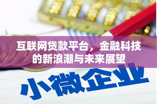 辛集互联网贷款平台，金融科技的新浪潮与未来展望