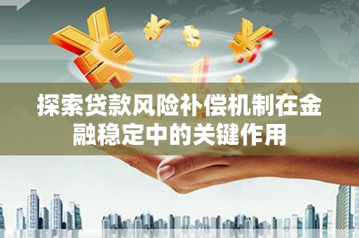 辛集探索贷款风险补偿机制在金融稳定中的关键作用